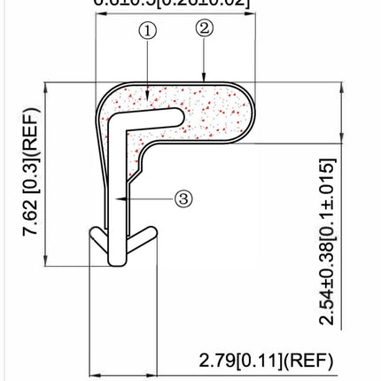 WG101 - Kerf Seal .100