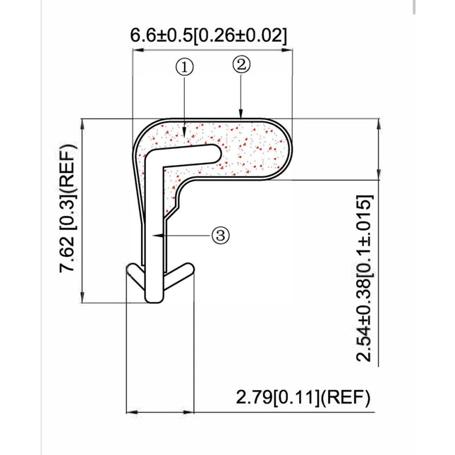 WG101 - Kerf Seal .100