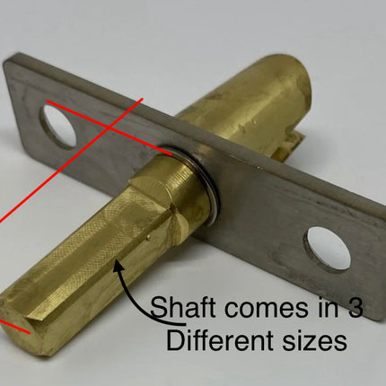 1000 - Hoppe French Casement Hardware Connector Shaft 20.5MM 24MM 29.5MM - FC Adaptor - Lock Latch