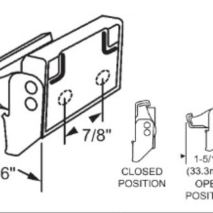 311 Toggle Lock wtih Keeper - Old Style