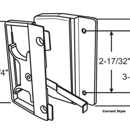 521 Sliding Screen Door Handle Rite Screen Hurd Sliding Screen door