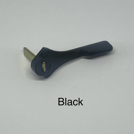 S5001 - PD Sliding Door Turning Lever - Thumb Lever - Door Latch Color black
