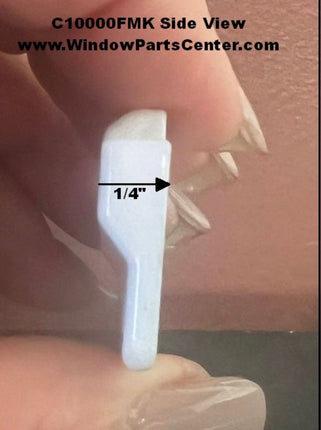 C10000FMK Surface Fixed Striker (Face Mount Keeper) for Single Hung, Double hung and Horizontal Slider Window lock