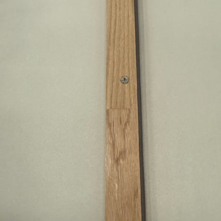 837- Adjustable Oak Threshold For Hurd Clad and Wood In swing Patio Doors. Built 1988 thru 1994