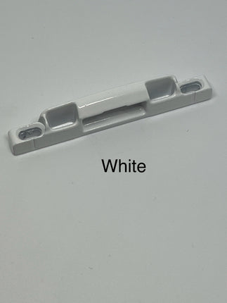 C10000FMK Interlock ASSA ABLOY TRU-Latch Pro Latch Surface Fixed Striker (Face Mount Keeper) White color