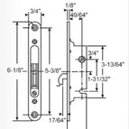Gray 45 Degree With Face Plate