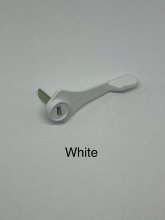 S5001 - PD Sliding Door Turning Lever - Thumb Lever - Door Latch Color white