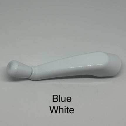 Roto America 5/16 Inch Hex Spline  Casement and Awning Folding Crank Handle color blue white