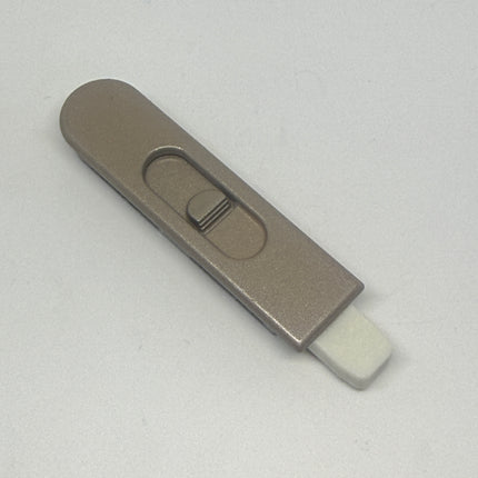 Champagne tilt latch for double hung window 