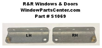 S1069 Ashland Casement and Awning Standard Operator Sash Brackets SST