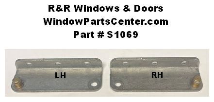 S1069 Ashland Casement and Awning Standard Operator Sash Brackets SST