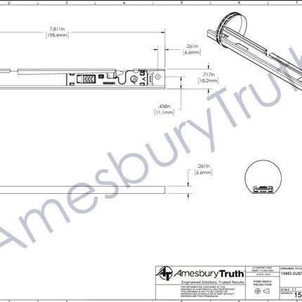 S1015 -Amesbury Truth Residential SafeGard 2R Window Operating Control Device (WOCD) For Casement Windows