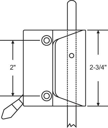 S1143 Window Lock for tandem application with use of tie bar