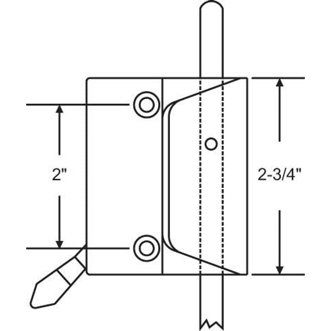 S1143 Window Lock for tandem application with use of tie bar