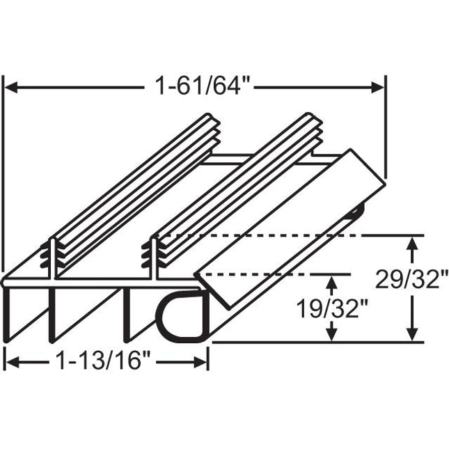 S4302 Door Sweep 36 inch and 48 inch Long