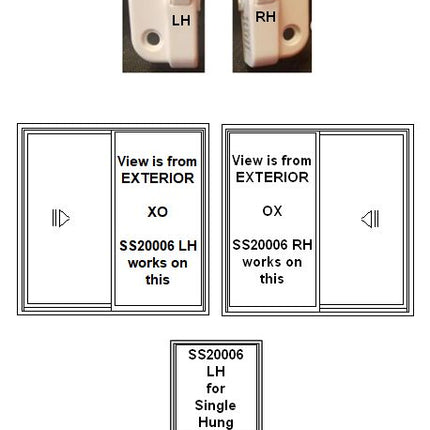 SS20006 - Window Operating Control Devise Kit (WOCD)  50-2003 Series