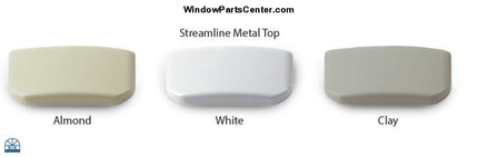 C1010 - Amesbury Truth Window Auto Lock. Colors White, Almond and Clay