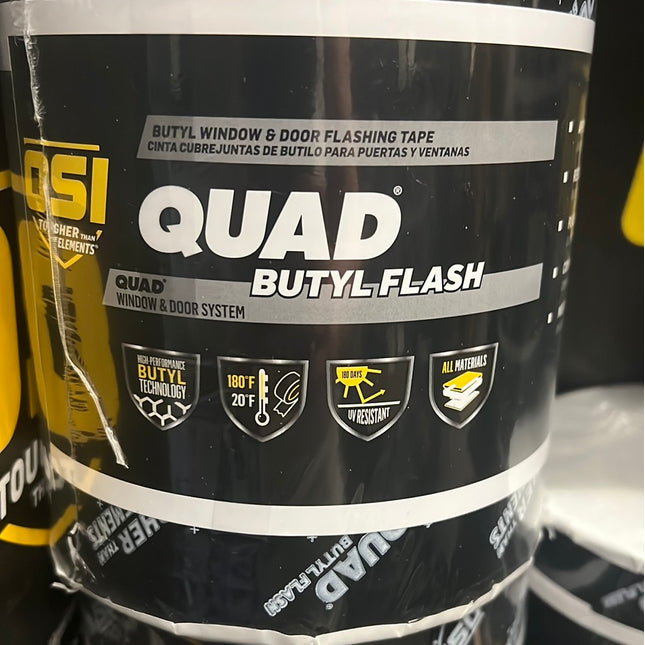 OSI QUAD Butyl Flash window and door flashing tape