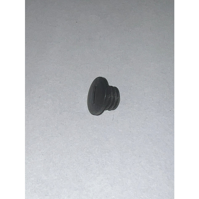 S4301 Hinge Cap for HG100 and HG200 Amesbury Truth Dual Adjustable Door Hinge. A black screw on white surface