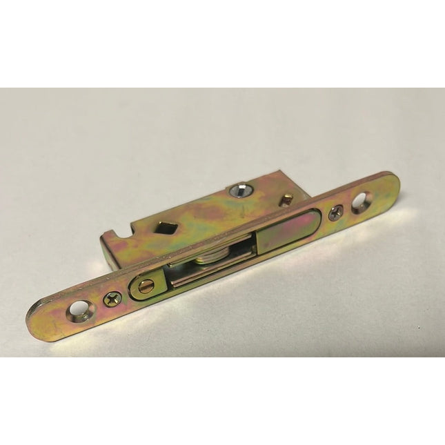 Part Number: C1033  Amesbury Truth DS Surface Mount Mortise Lock 45 Degree latch with face plate Deadlatch Assembly Known Part Number: 555, 555-84 Have known to been used on: Cascade, Sierra Pacific, SuperSeal vinyl sliding sliding patio doors and more