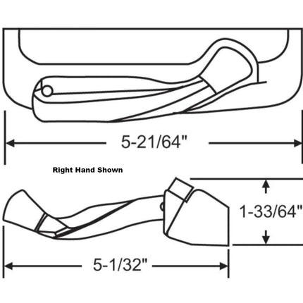 137 Encore Tango Folding Handle and Operator Cover Kit 13342 12616