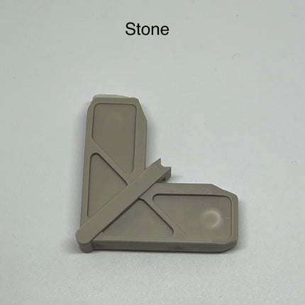 S6010 - Outside Plastic Mitered ScreenCorner for 1 inch Frame