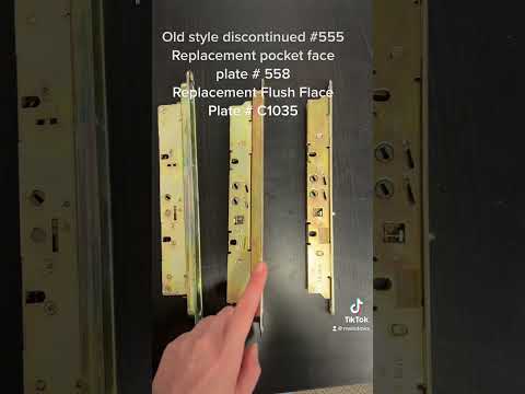 558 - Amesbury Truth Gemini II Recessed Mortise Lock With Recessed