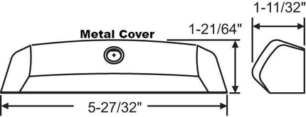 1002  EntryGard Truth Metal Contour Part Number Stamped on back Truth 45190 Made in USA PAT PEND> Operator Cover  Color Bronze ITEM 36-173MC-1, Color White ITEM 36-173MC-3 Color Coppertone