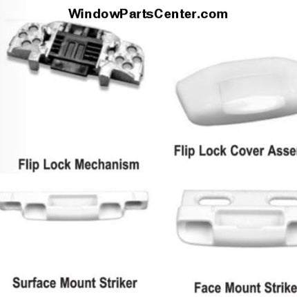 S1111 Roto Flip Auto Lock For Double Hung Single And Horizontal Slider Window