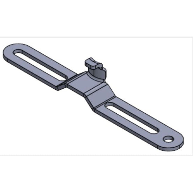 SS10022 Awning Window Lock Lever Keeper - single point