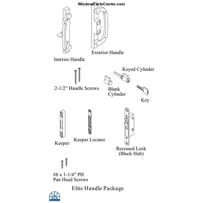 Hurd Windows & Doors Replacement Parts and Hardware R&R Windows & Doors