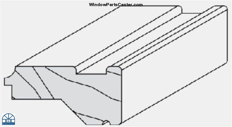 103 Casement Wood Bottom Sill Cover For Hurd Awnings And Casements Window Parts