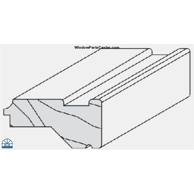 103 Casement Wood Bottom Sill Cover For Hurd Awnings And Casements Window Parts