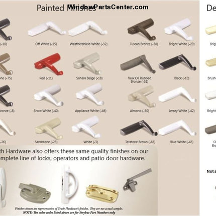 166 Entrygard Operator Covers Casement Window Parts