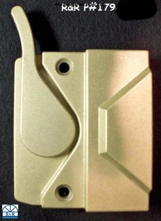 179 Sash Lock - Curved Handle Casement Window Parts