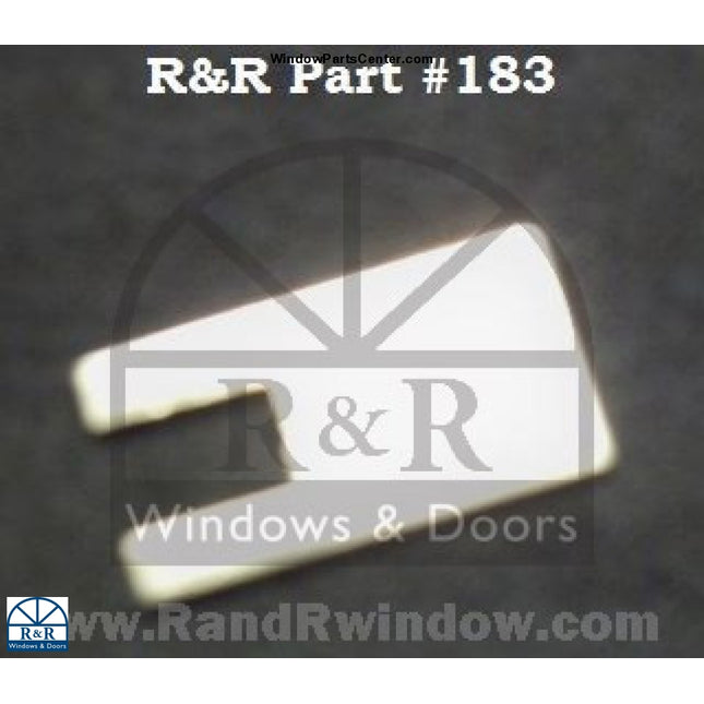 shim for hinge track