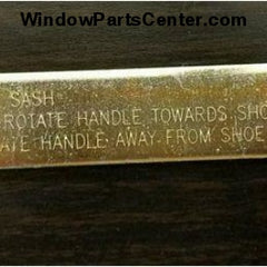 190 Wrench for Adjustable Hinge Tracks - Truth Hardware Wrench For Adjustable Hinge Studs 7/16" and 3/8" Wrench for Casement Hinge - Milgard Adjustment Wrench Part Number HA6806MI part number 31887, V982164 Adjustable Stud Hinge Wrench, 8/10-4/18