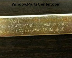 190 Wrench for Adjustable Hinge Tracks - Truth Hardware Wrench For Adjustable Hinge Studs 7/16" and 3/8" Wrench for Casement Hinge - Milgard Adjustment Wrench Part Number HA6806MI part number 31887, V982164 Adjustable Stud Hinge Wrench, 8/10-4/18