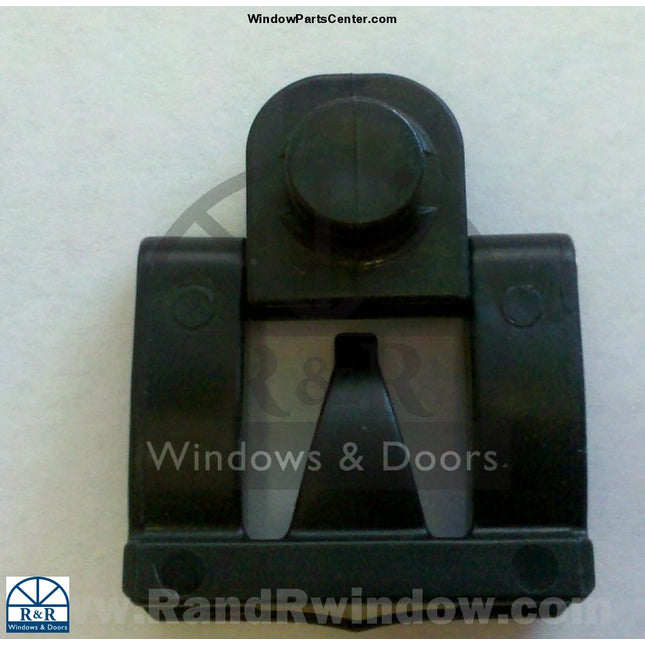 black nylon slider shoe for awning track Pivot Slide Assembly - Black Plastic part number 213, 39-441