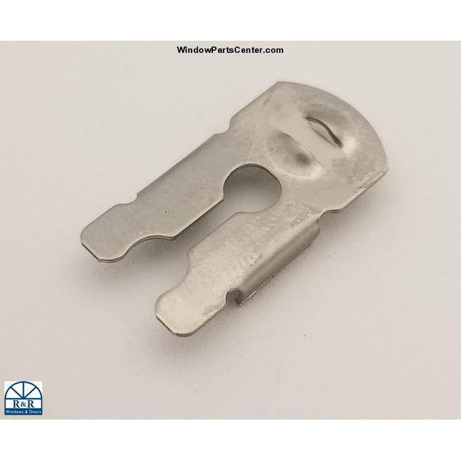 Amesbury Truth Hinge Clip for Casement and Awning Windows. Color Stainless steel. Part Number 220, 019014