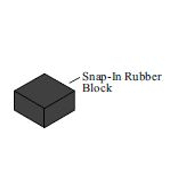 304 - Snap-In Rubber Block