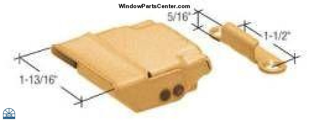 old slider window lock