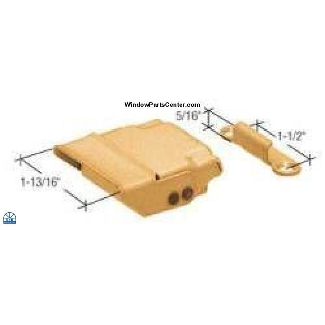 old slider window lock