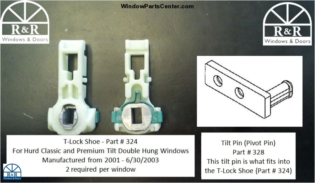 324 T-Lock Shoe Classic & Premium Tilt – R&R Windows & Doors