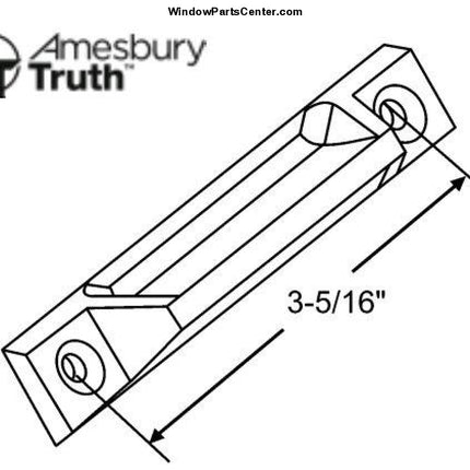 013777 Window Sash Lift. Color Goldtone, White, Bronze, Coppertone and Bright Brass. Known part # 50-404-2, 013777. Hurd Double Hung Replacement parts