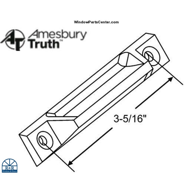 013777 Window Sash Lift. Color Goldtone, White, Bronze, Coppertone and Bright Brass. Known part # 50-404-2, 013777. Hurd Double Hung Replacement parts
