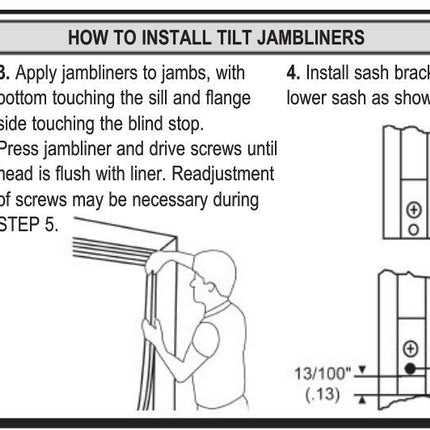 331 - Compression Tilt Jambliners 86E Series