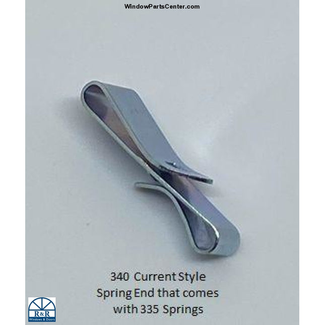340 - Jamb Liner Spring End Clip Metal Pack Of 4 Current Style Balance