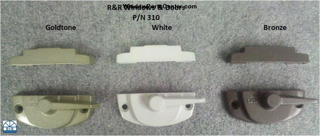 401 Checkrail Window Lock With Keeper – R&R Windows & Doors
