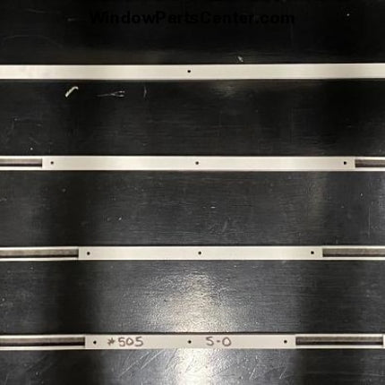 505 - Channel Weatherstrip Bottom Of Sliding Patio Door Panel Weather Strip